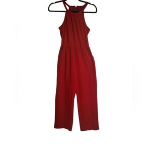 Elegant Red Jumpsuit